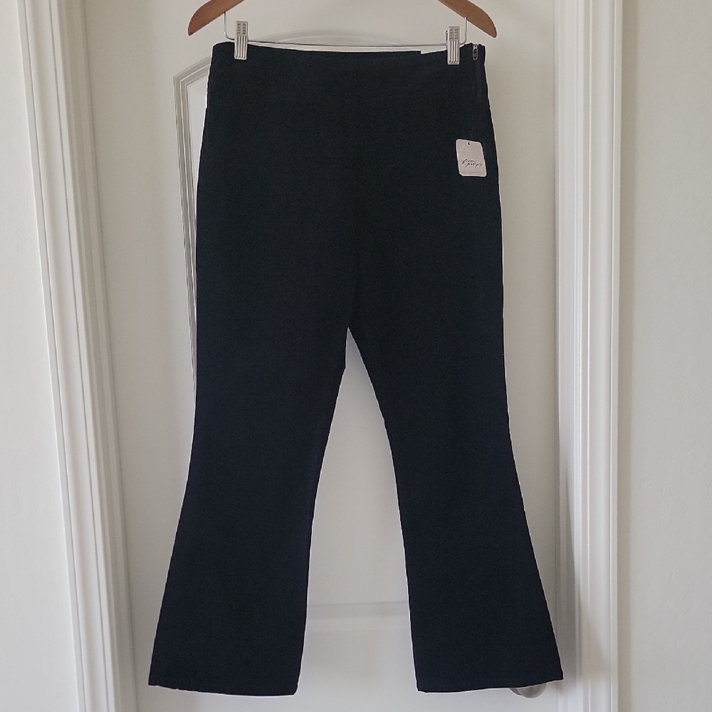 Free People  Black Corduroy Pants